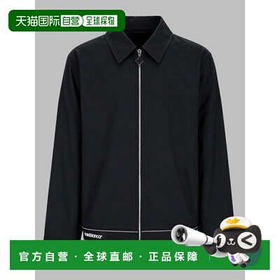 欧洲直邮CASABLANCA 男士夹克 MPF26JK52601BLACK【付后1h可退】