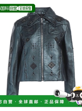 香港直邮Coach 蔻驰 女士 夹克 blue蓝色 舒适时尚