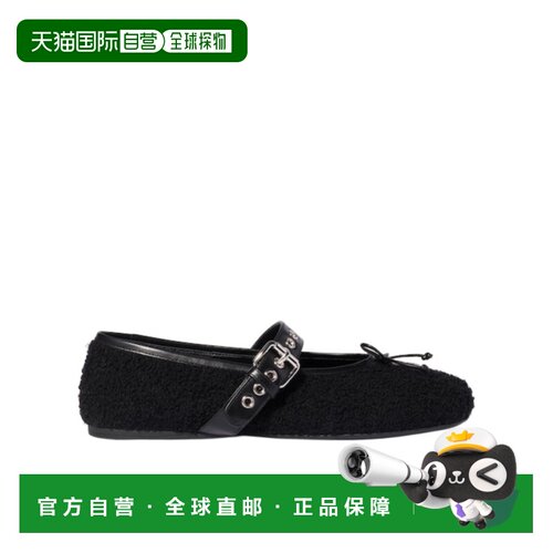 Miu Miu 羊毛圆头芭蕾舞平底鞋 5F653E1ZY6F005 【付后1h可退】