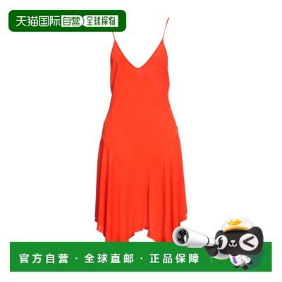 香港直邮Dsquared2 二次方 女士 Party 连衣裙 orange橙色 舒适时