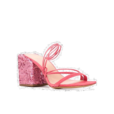 香港直邮Jacquemus Estello亮片凉鞋 201FO11/80400