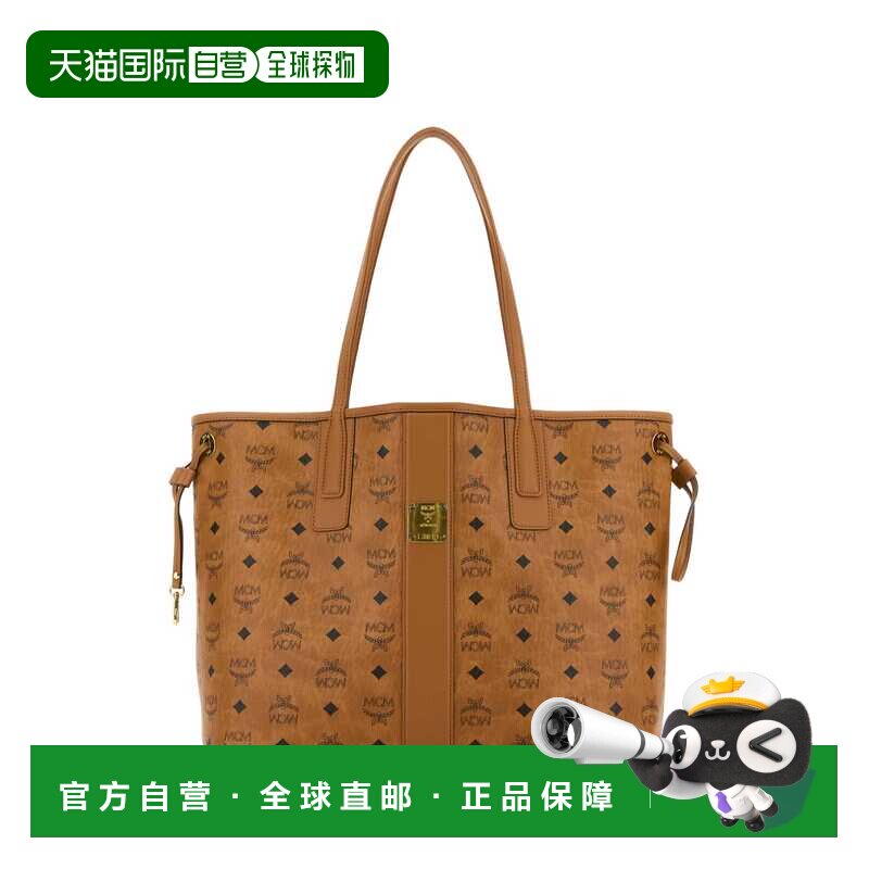 1h可退 香港直邮MCM 女士手提包 MWPEALR05CO SS2026 棕色 双面“