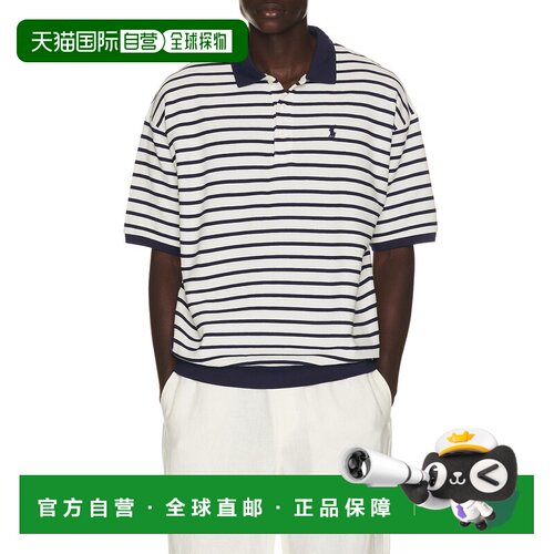 美国直邮Polo Ralph Lauren Polo 拉夫 劳伦 男士 短袖色织布提花