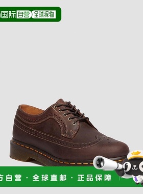 自营欧洲直邮DrMartens马丁大夫 3989女士Crazy Horse皮革雕花牛