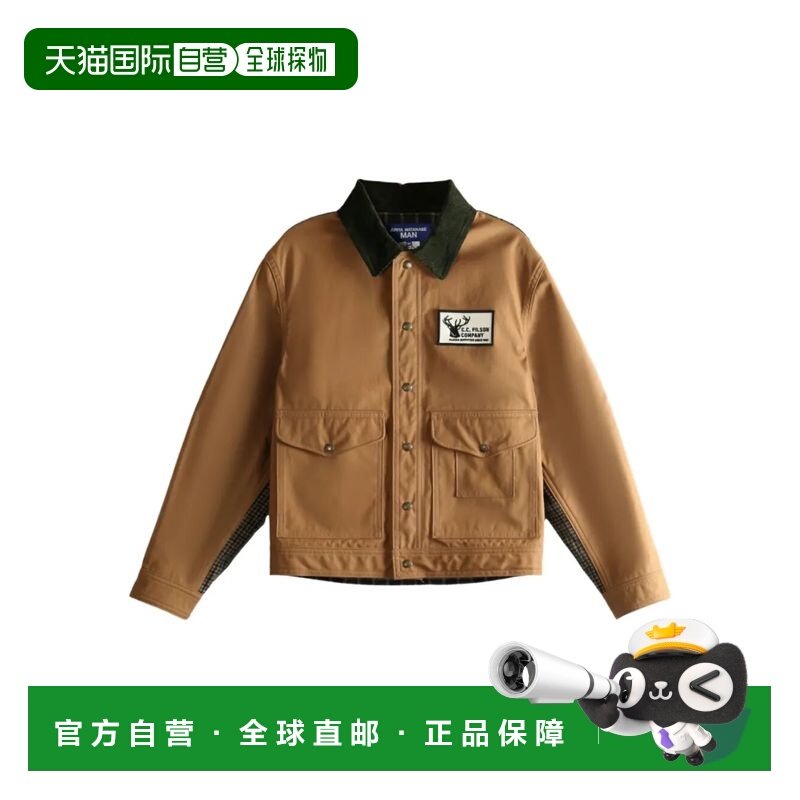 香港直邮Junya Watanabe 渡边淳弥 男士 X FILSON 棉质牛津羊毛工,男装,夹克,淘宝优惠券,粉丝福利购,淘宝优惠卷