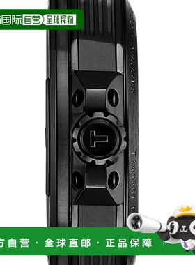 自营欧洲直邮TISSOT 天梭 T-Race男士黑色精钢表壳自动机芯腕表41