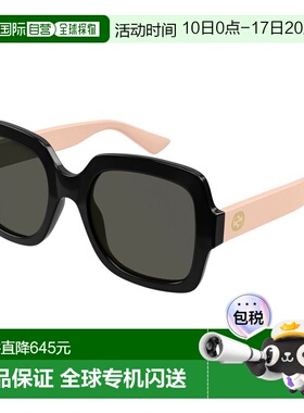 香港直邮Gucci 古驰 女士 矩形太阳镜 GG1337S black黑色 舒适时