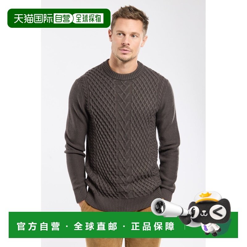 自营欧洲直邮Armor Lux 男士九号铁灰棉圆领针织衫,男装,针织衫/毛衣,淘宝优惠券,粉丝福利购,淘宝优惠卷