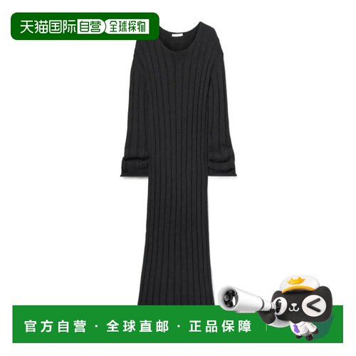 香港直邮THE ROW 女士连衣裙 7389Y219ANT AW2022 黑色 Danielas