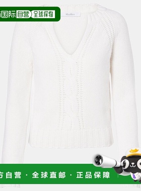 1h可退 香港直邮MaxMara 麦斯玛拉 女士 Cancan 粗线针织羊绒毛衣