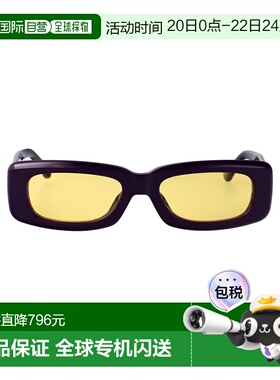 1h可退 香港直邮The Attico 女士 紫色醋纤太阳眼镜 ATTICO16SUNC