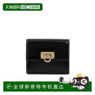 香港直邮Salvatore 0760658NERO菲拉格慕 Ferragamo 徽标钱包