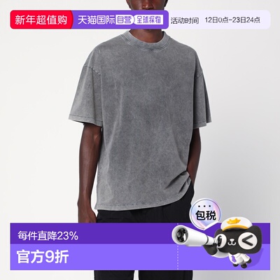 香港直邮Represent 男士 复古灰色水手领T恤 INM4742CO47男装