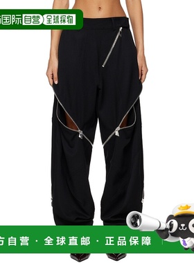 1h可退 香港直邮The Attico 女士 黑色 Long 长裤 260WCP00275WWW