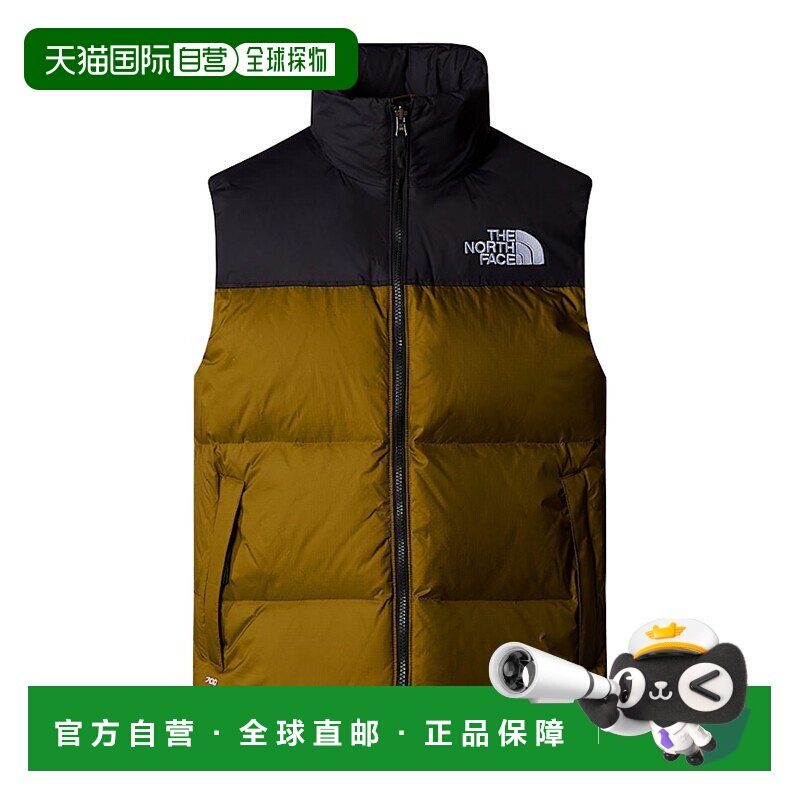 自营欧洲直邮The North Face/北面24新款 男士棕色尼龙可折叠风帽