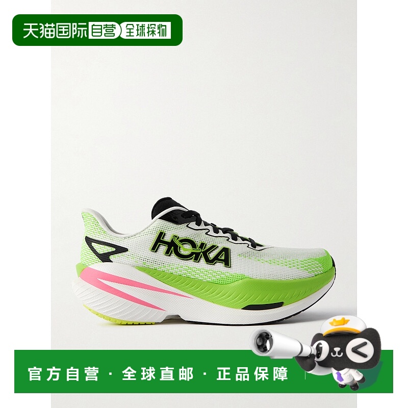 1h可退 香港直邮Hoka One One 女士 Mach X 3 橡胶边网纱运动鞋 1