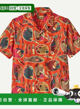 自营欧洲直邮PATAGONIA 男士Tidal Threads营地衬衫