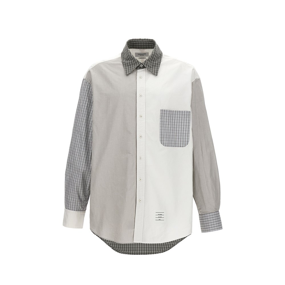 1h可退 香港直邮Thom Browne 汤姆 布朗 男士 长袖衬衫 MWL381FF0
