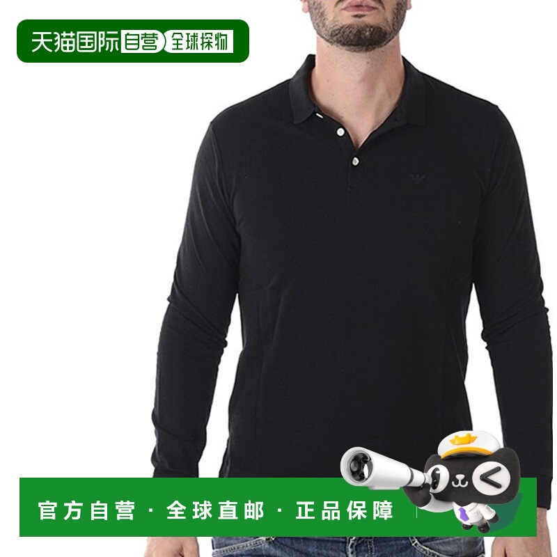 香港直邮Emporio Armani 长袖修身polo衫 8N1F131J0SZ