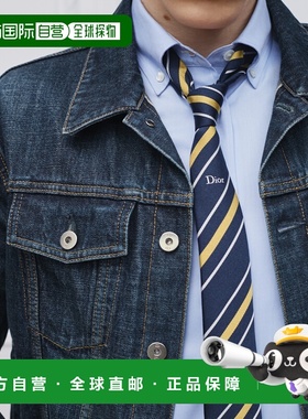 欧洲直邮DIOR（迪奥）Cravate Dior à rayures