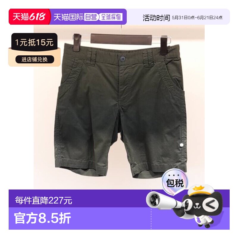 香港直邮EA7 Emporio Armani 拉链五分裤 2726956P103短裤休闲