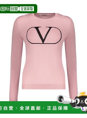香港直邮Valentino 长袖圆领毛衣 BKC02777J华伦天奴