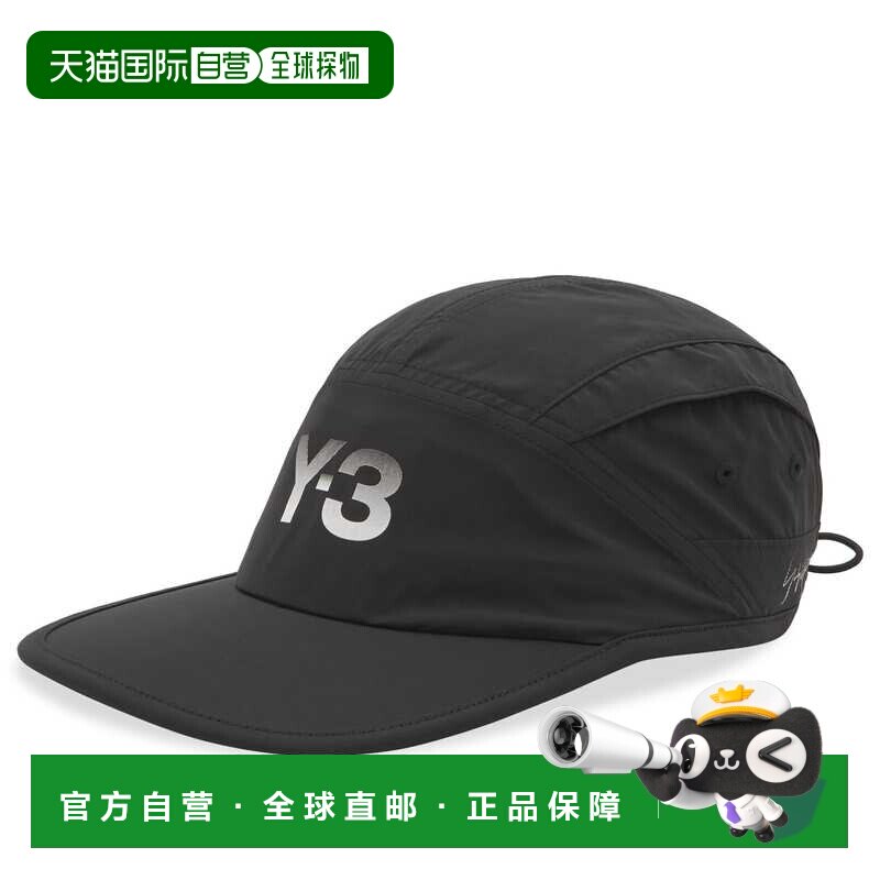 香港直邮Y-3 男士 Run 帽子 KR7553 BLACK 黑色时尚舒适遮阳帽