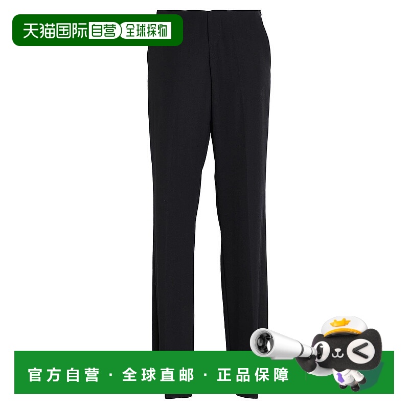 1h可退 香港直邮Dsquared2 二次方 女士 休闲长裤 black黑色 舒适