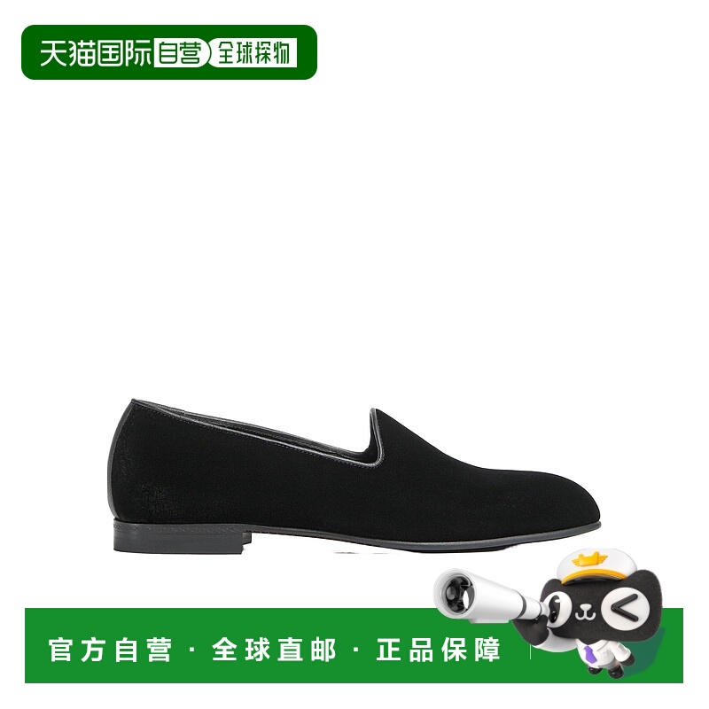 香港直邮Zegna 圆头商务休闲鞋 LHVELA5868Z一脚蹬