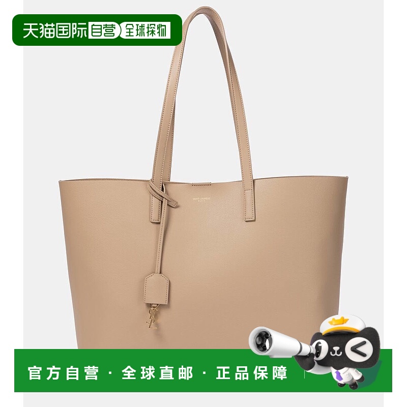 香港直邮Saint Laurent 圣罗兰 女士 购物横款皮革手提包
