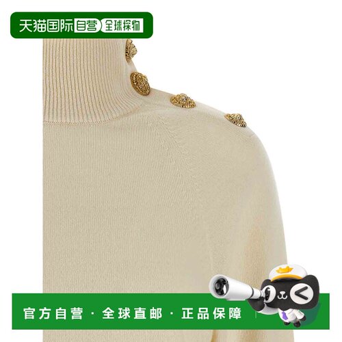 1h可退 欧洲直邮BALMAIN 女士连衣裙 FF0R9382KI870KA AW2025 浅