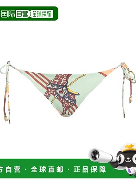 1h可退 香港直邮Tory Burch 托里 伯奇 女士 比基尼 green绿色 舒