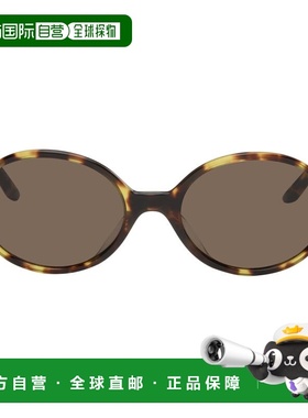 1h可退 香港直邮KHAITE 女士 棕色 Oliver Peoples 联名 2000C 太