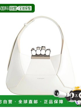 香港直邮mcqueen 亚历山大 麦昆 女士 肩包 white白色 舒适时尚