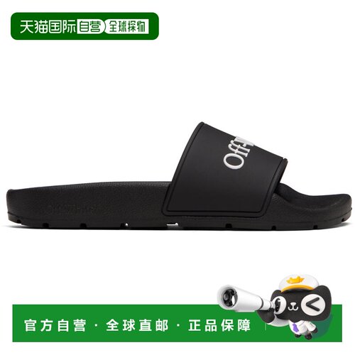 1h可退 香港直邮off-white 女士 黑色 Bookish 拖鞋 OWIU001C99MA