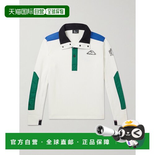 香港直邮moncler 盟可睐 男士 Shell-Trimmed 抓绒夹克 8G0001580