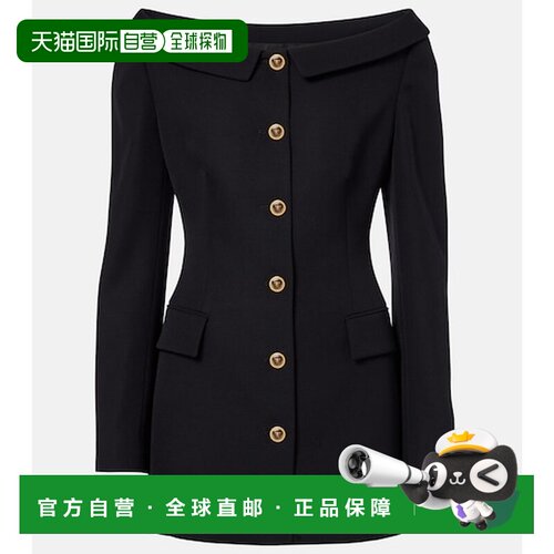 香港直邮versace范思哲de poudre女士西装外套 【付后1h可退】