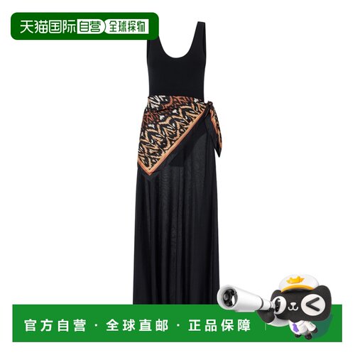 Zimmermann Aster 长裙连衣裙 围巾7374DSS261BLPT