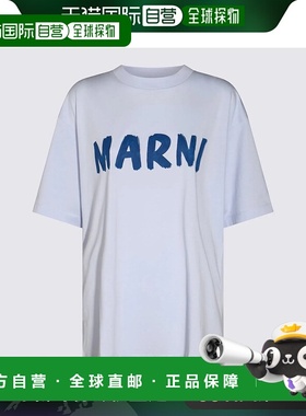 欧洲直邮MARNI 女士T恤THJET49EPHUSCS11LOB20圆领