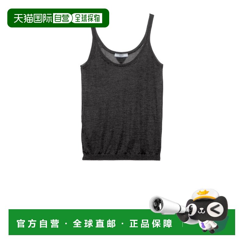 1h可退 香港直邮PRADA 女士背心吊带 P29B9518DNF0308 SS2026 黑