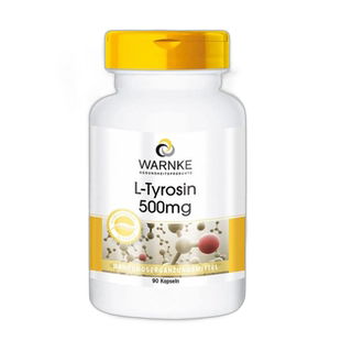 欧洲直邮Warnke德国酪氨酸500mg胶囊注意力专注力集中精力 90粒
