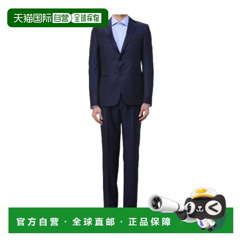 香港直邮Zegna 长袖西装套装 281CGN222791A2杰尼亚