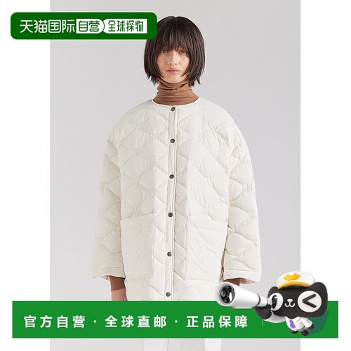 自营欧洲直邮Pyrenex Sienna 粉笔色女士轻薄羽绒服