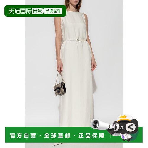 香港直邮GUCCI 女士连衣裙 814053Z8BYX9200 AW2025 米白色 无袖