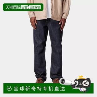 牛仔 欧洲直邮Carhartt Wip 男士 蓝色棉休闲裤