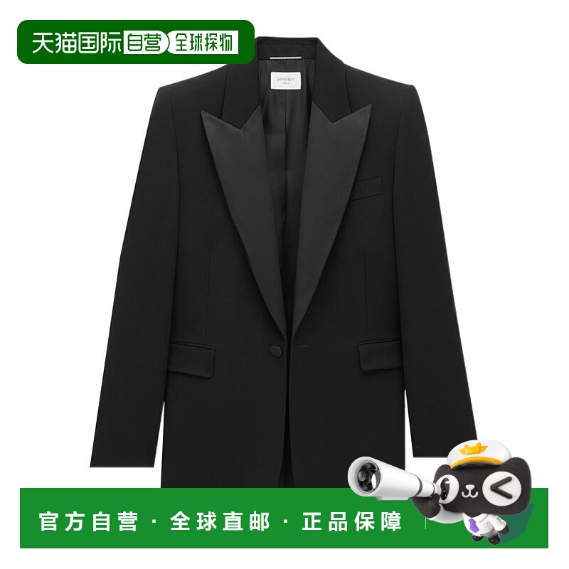 香港直邮Saint Laurent 单排扣西装外套 844999Y7E63