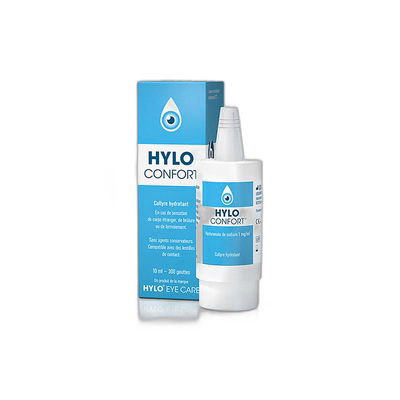 欧洲直邮德国海露HYLO COMOD护眼滴眼液10ml玻璃酸纳眼疲劳干涩