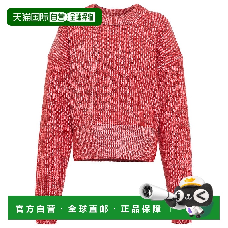 1h可退 香港直邮JOSEPH 约瑟夫 女士 棉质羊毛羊绒毛衣 red红色