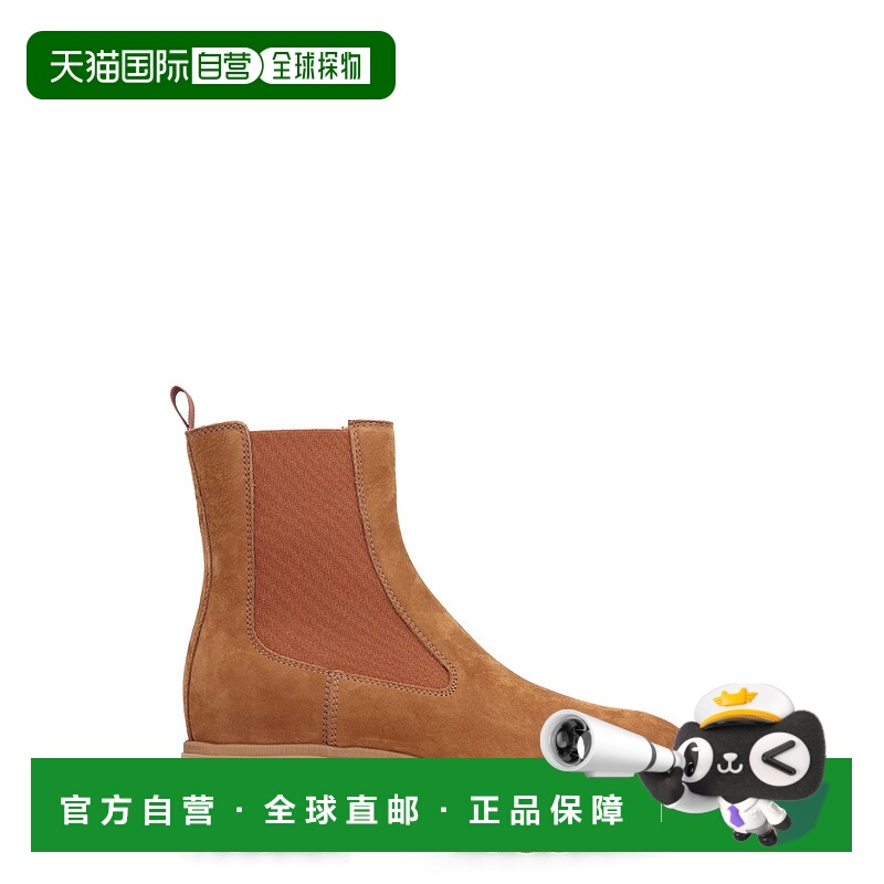 1h可退 香港直邮Hogan 女士 HOGAN H700 牛巴革切尔西靴 HXW7000F