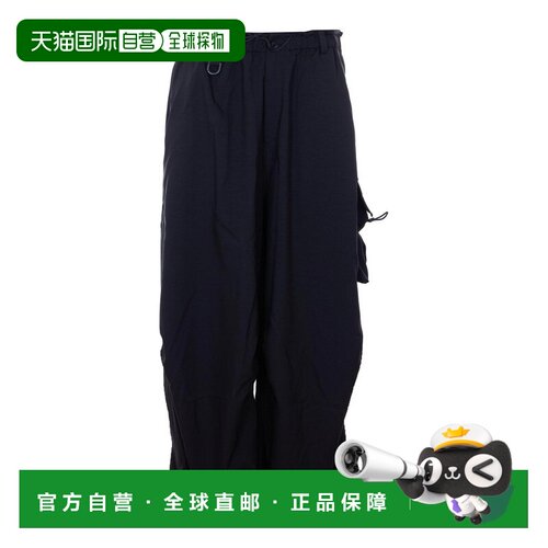 1h可退 香港直邮Y-3 男士健身裤 KS7655 SS2026 黑色 宽版工装裤